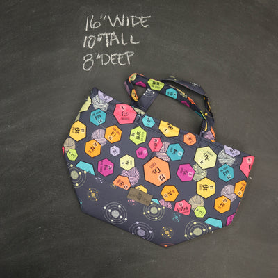 Bucket Tote Bag in Fiber of the Universe