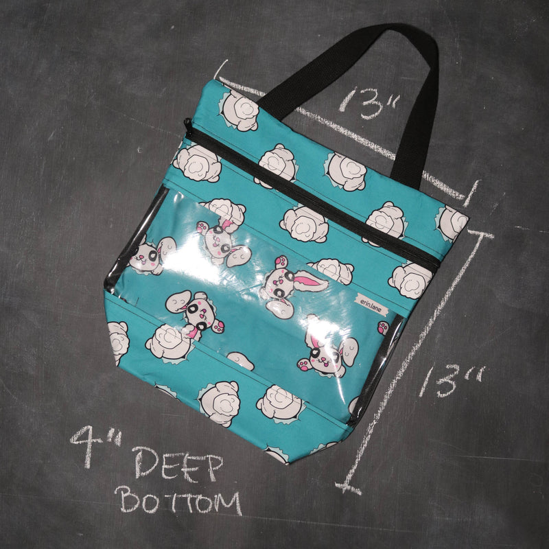 View Ewe Tote Bag in Bunny Butts
