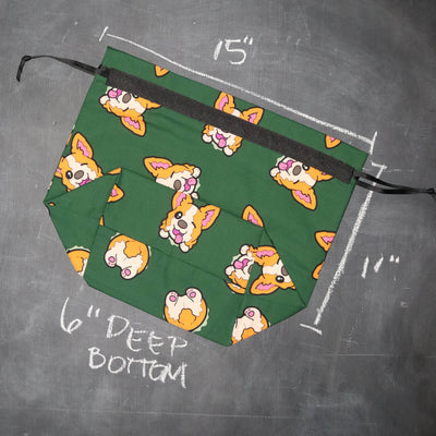 OOPS Project Bag in Corgi Dog Butts