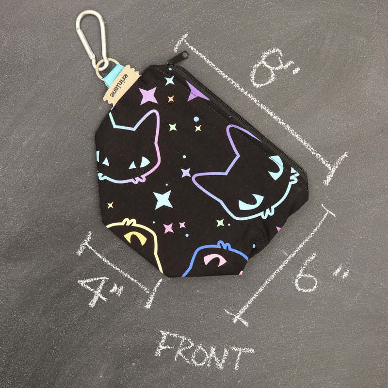 Dice Bag in Starry Cats
