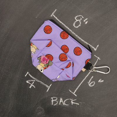 Dice Project Bag in Lily the Ladybug