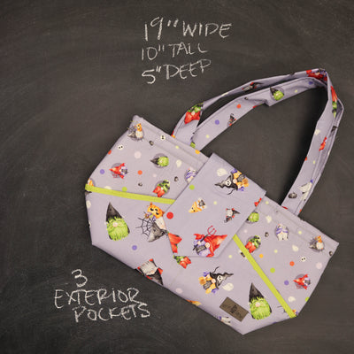 Ewesful Tote Bag in Boo Gnomes