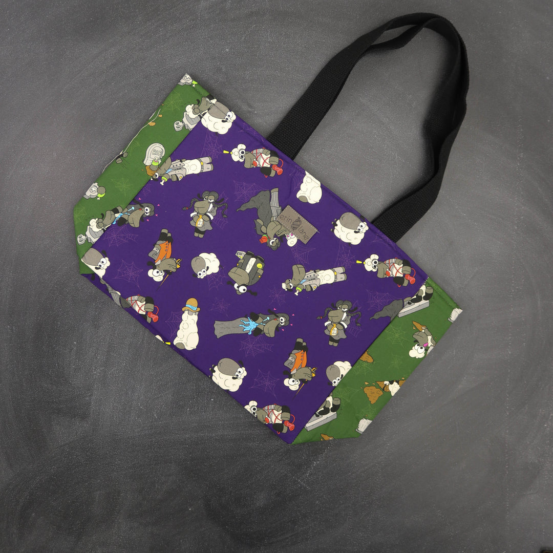 Everyday Tote Bag in Addams Family Sheeple