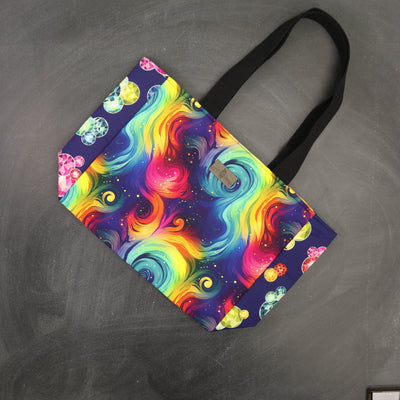 Everyday Tote Bag in Colors of the Cosmos
