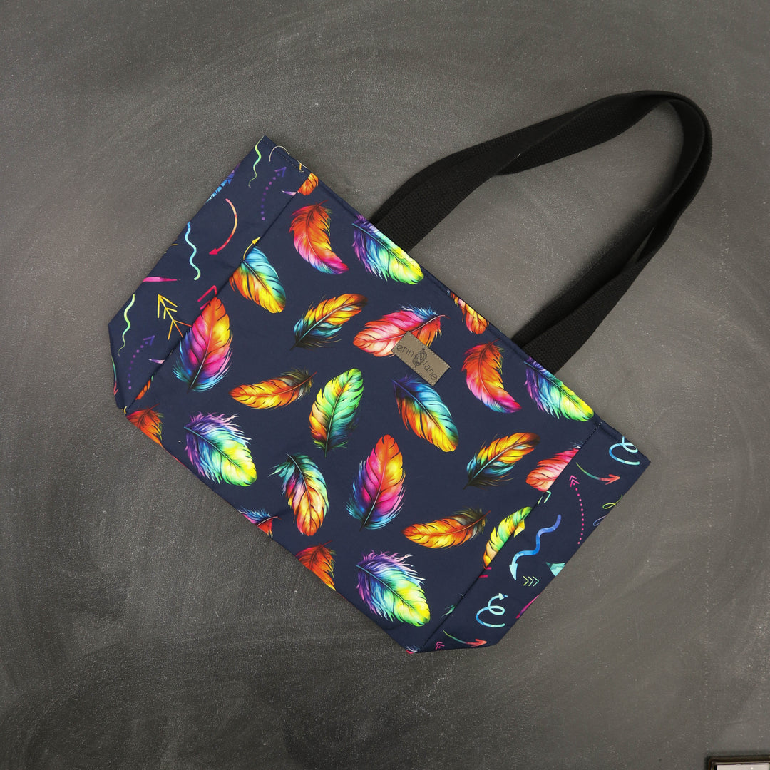 Everyday Tote Bag in Pigmented Plumes