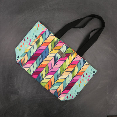 Everyday Tote Bag in Plaited Palette