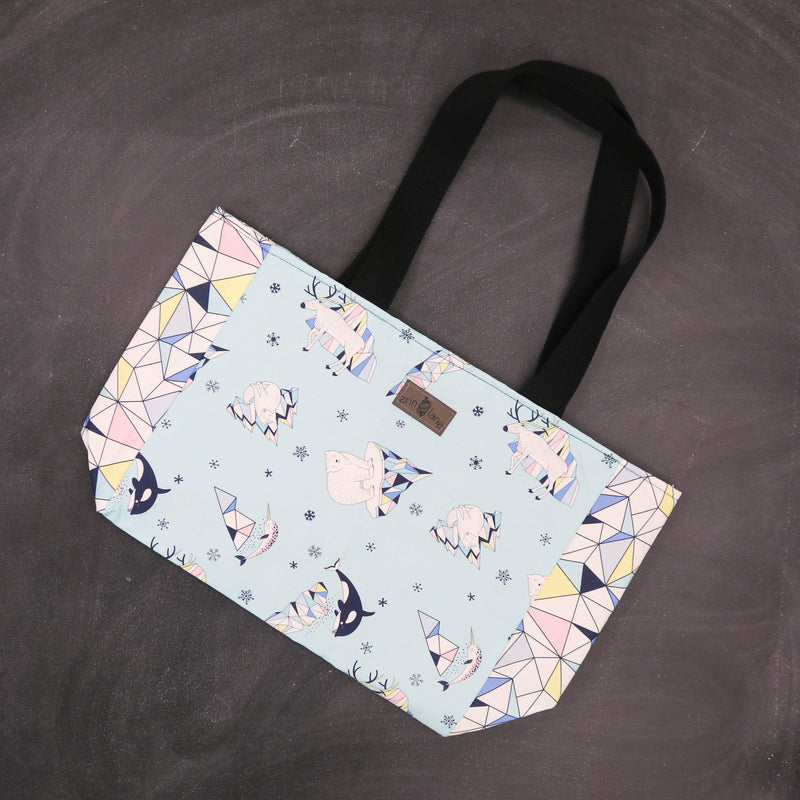 Everyday Tote Bag in Boo Gnomes