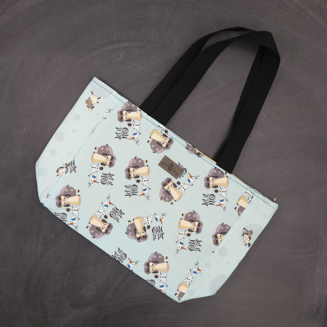 Everyday Tote Bag in Boo Gnomes