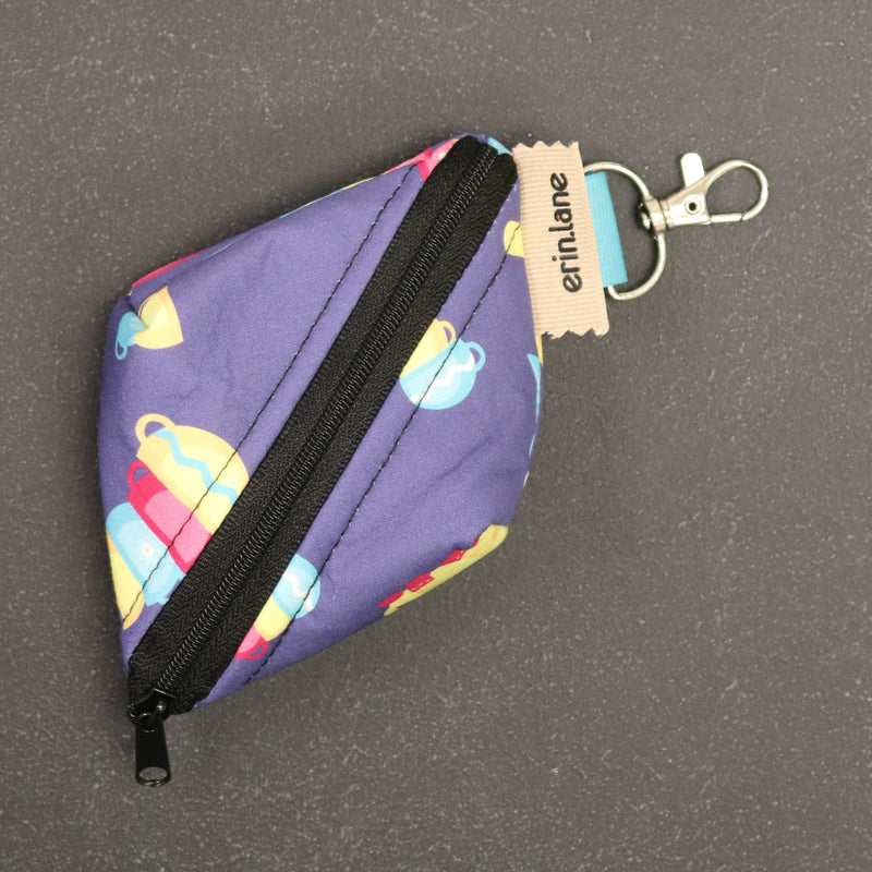 Notions Gem Key Fob for Knitters and Crocheters in Cozy Cats