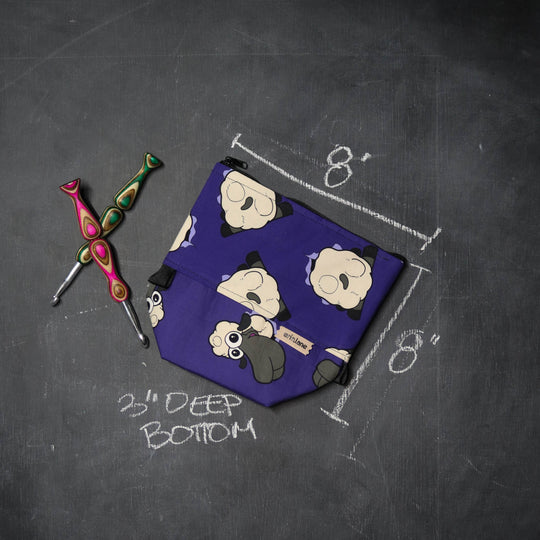 Hook-a-me Ergonomic Crochet Hook Organizer in Sheeple Butts