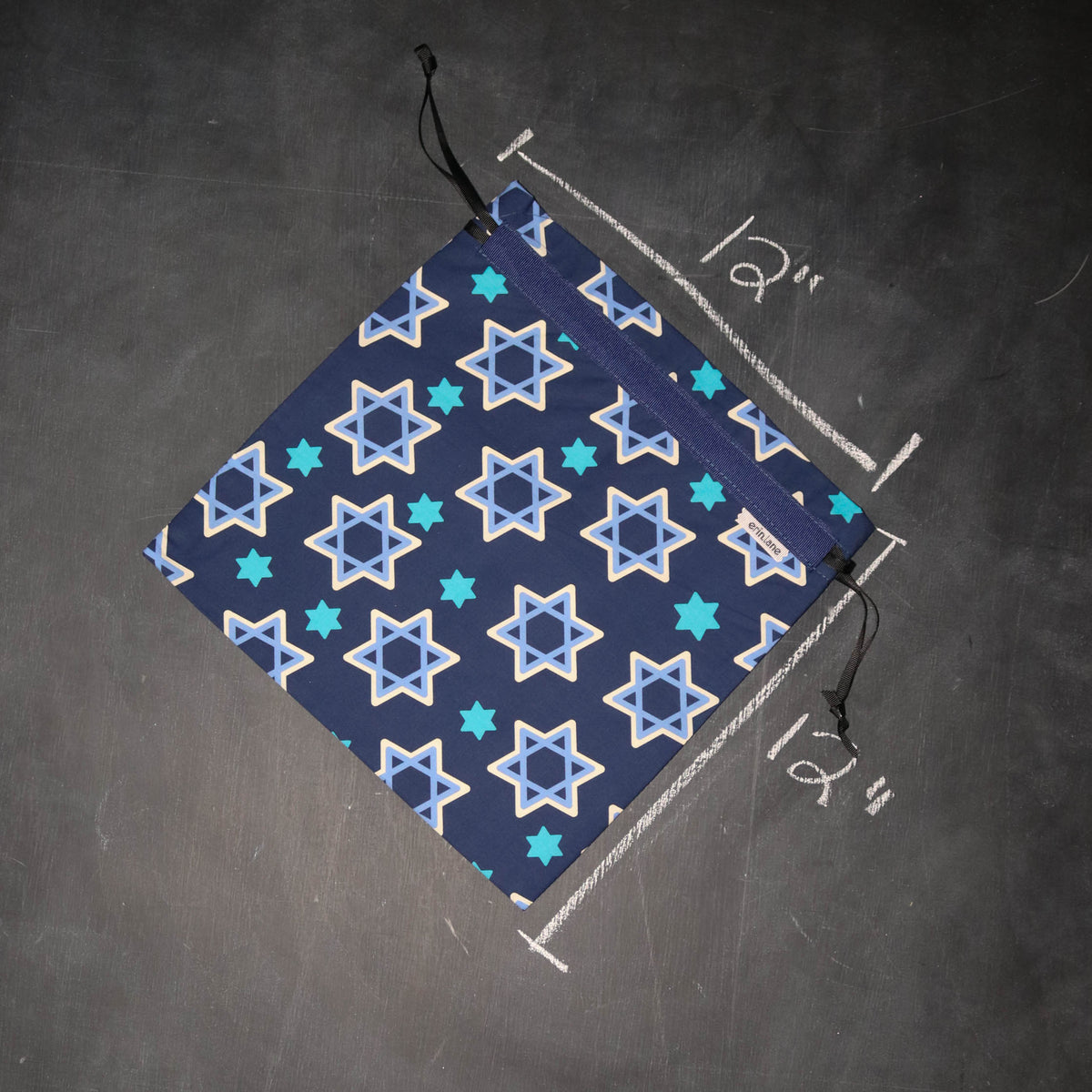 Small Project Bag in Star of David