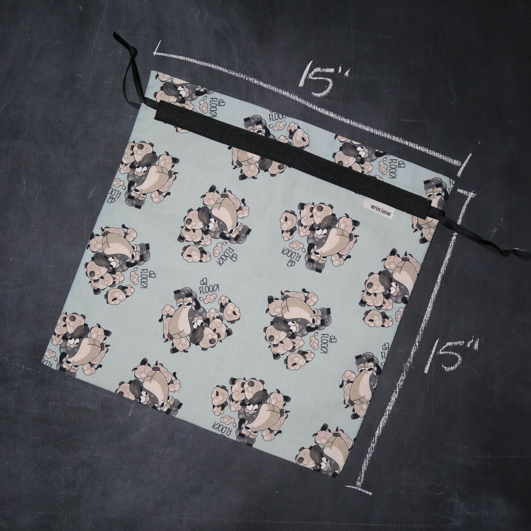 Large Project Bag in Larry "Da Flock?"