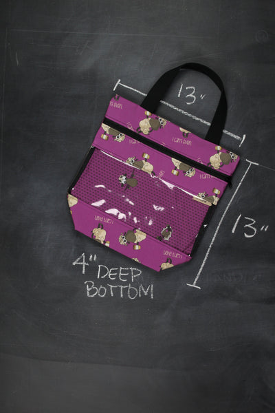 View Ewe Tote in Demi "I Can't Even"