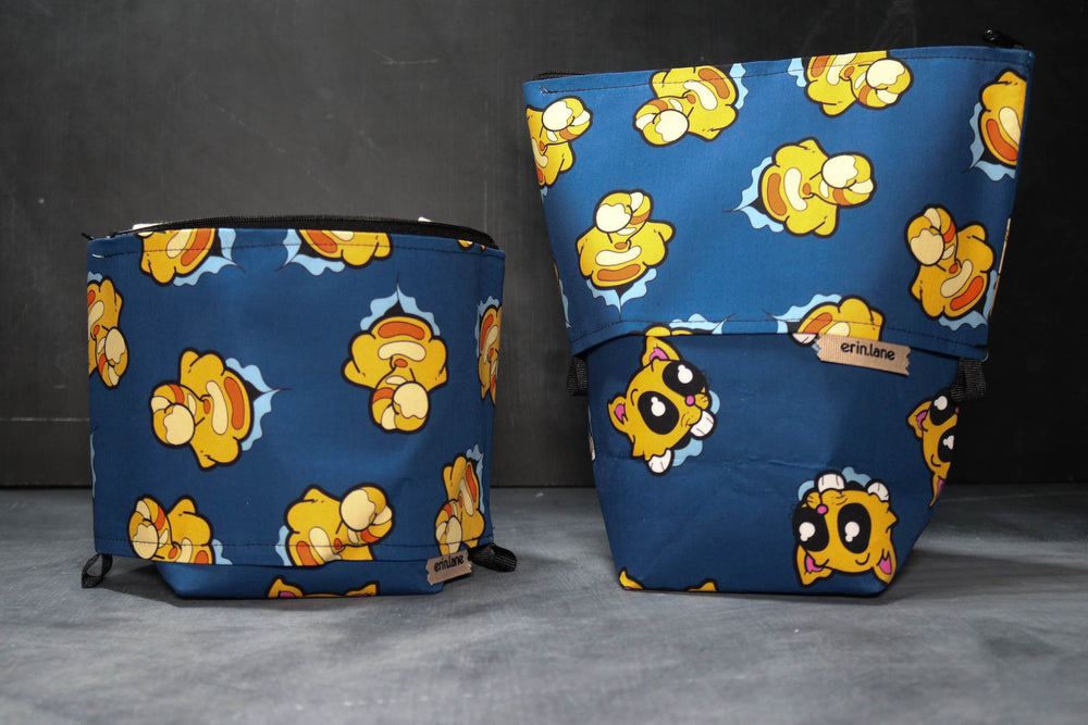 Nonname Collapsing Project Bag in Bison Butts