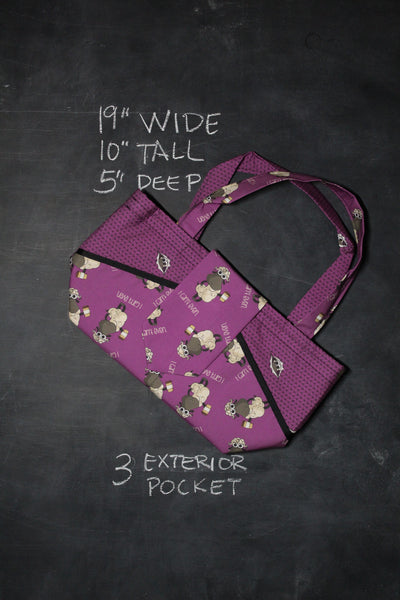 Ewesful Tote Bag in Demi "I Can't Even"
