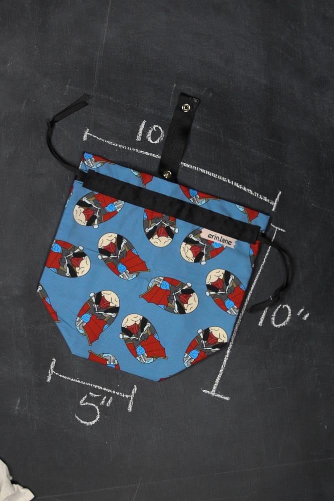 Sock Project Bag in Hong Kong Sheeple