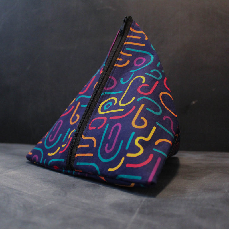 D4 Zippered Project Bag in Skate All Night