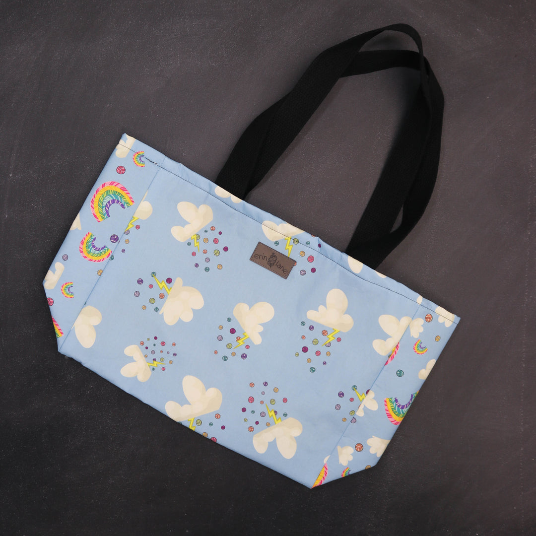 Everyday Tote Bag in String Storm