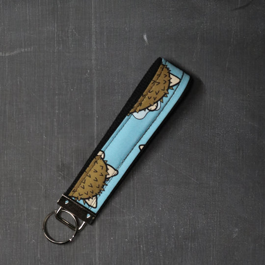 Fob Key Chain Handle in Hedeghog Butts