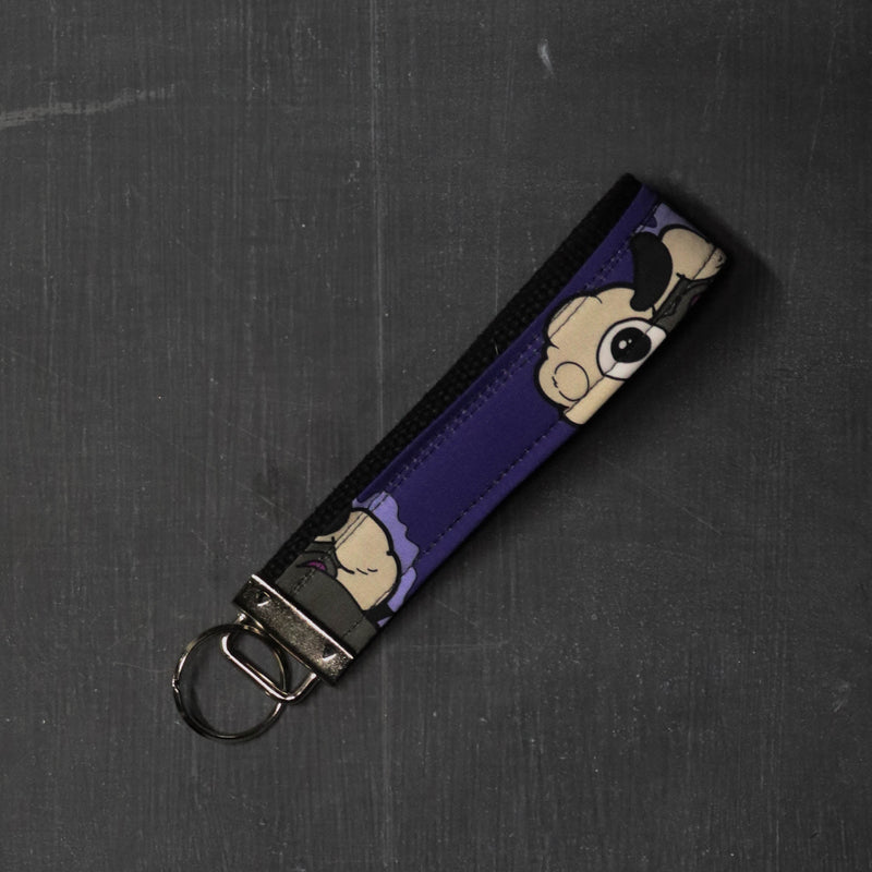 Fob Key Chain Handle in Sheeple Faces