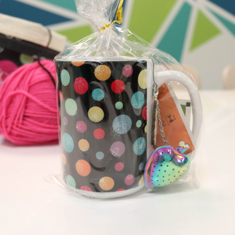 Cozy Kit 15 oz Mug with Infuser in Drifting Off