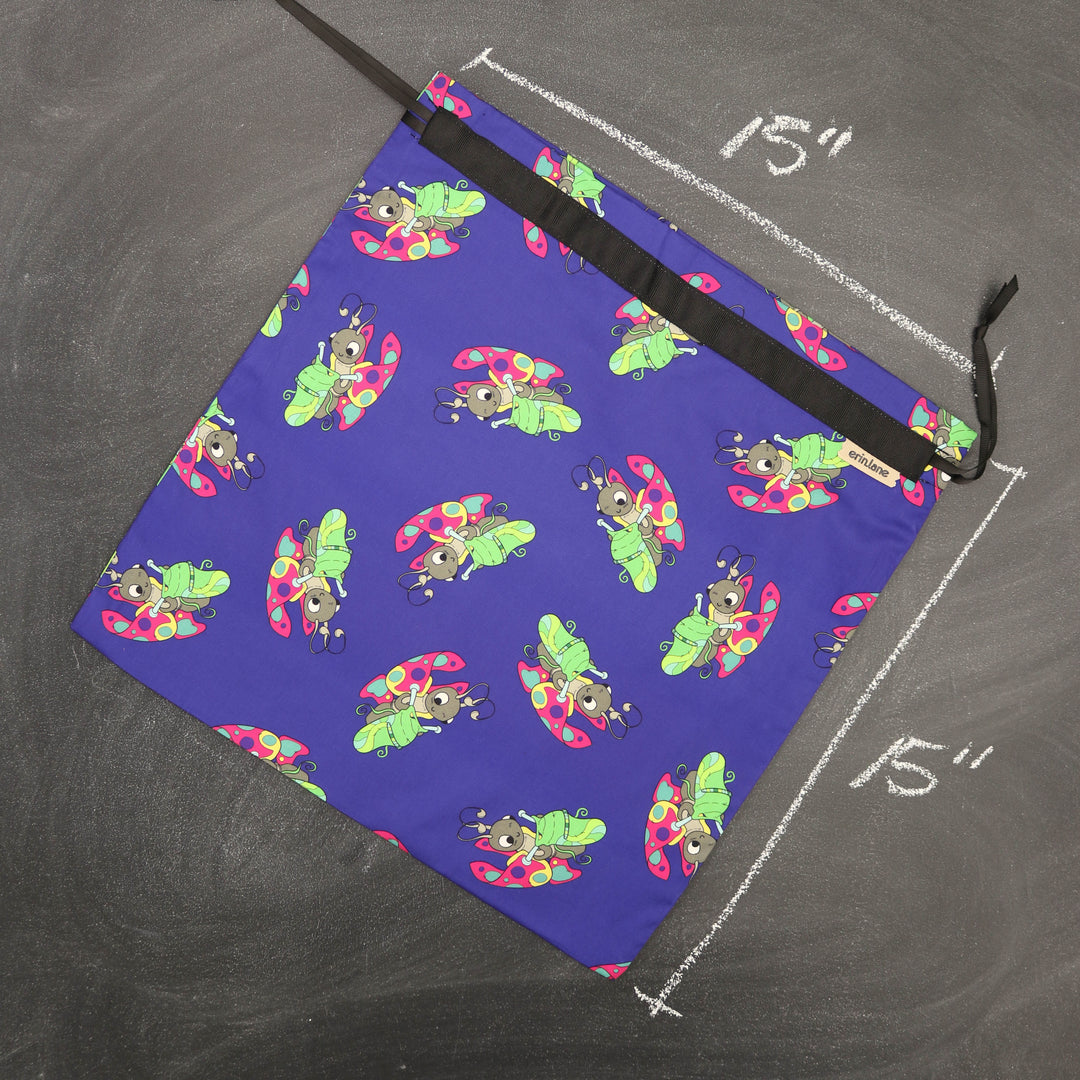 Large Project Bag in Florence the Butterfly