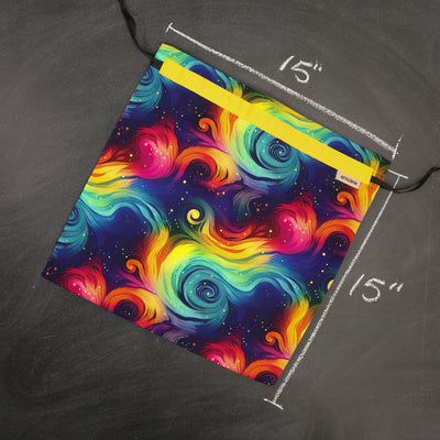 Large Project Bag in Colors of the Cosmos