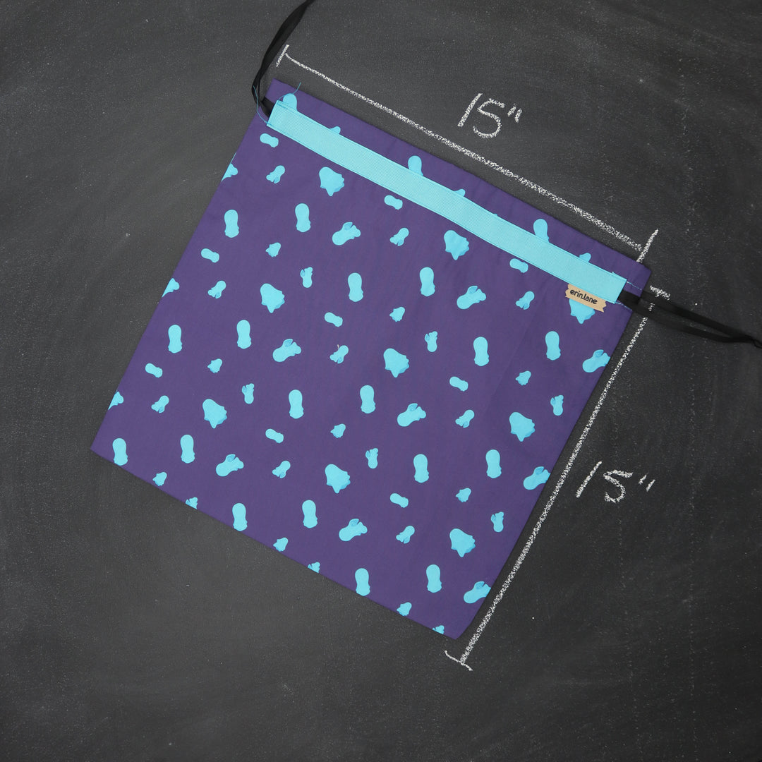 Large Project Bag in Ghosted Yarn