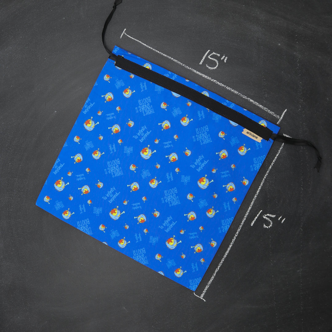 Large Project Bag in Toy Story Sheeple Quotes