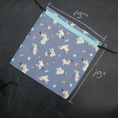 Large Project Bag in Unicorns in Space
