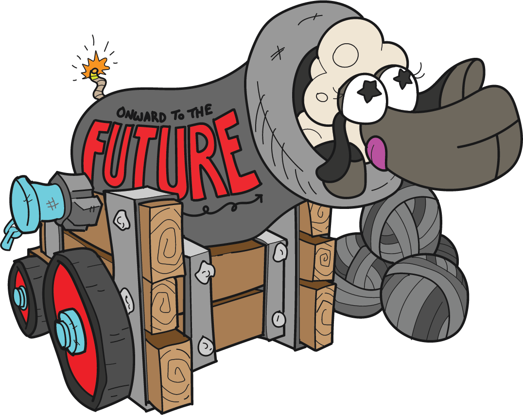 Next Steps: Sticker-Next Steps Sheeple