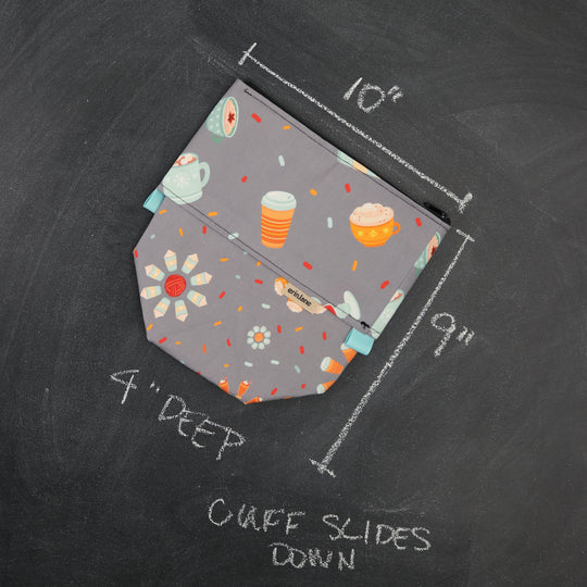 Nonname Collapsing Project Bag in Let's Get Toddy