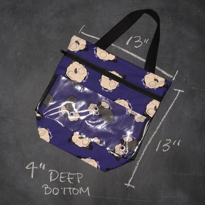 View Ewe Tote Bag in Sheeple Butts