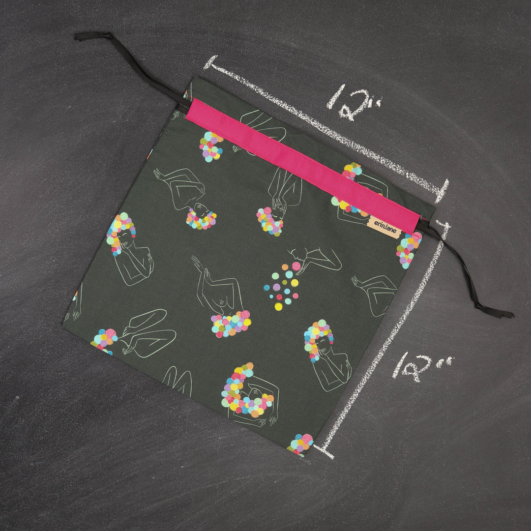 Small Project Bag in Awash in Color