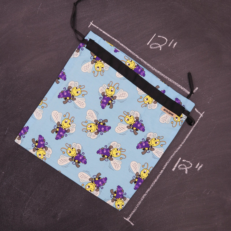 Small Project Bag in Beatrix the Bee