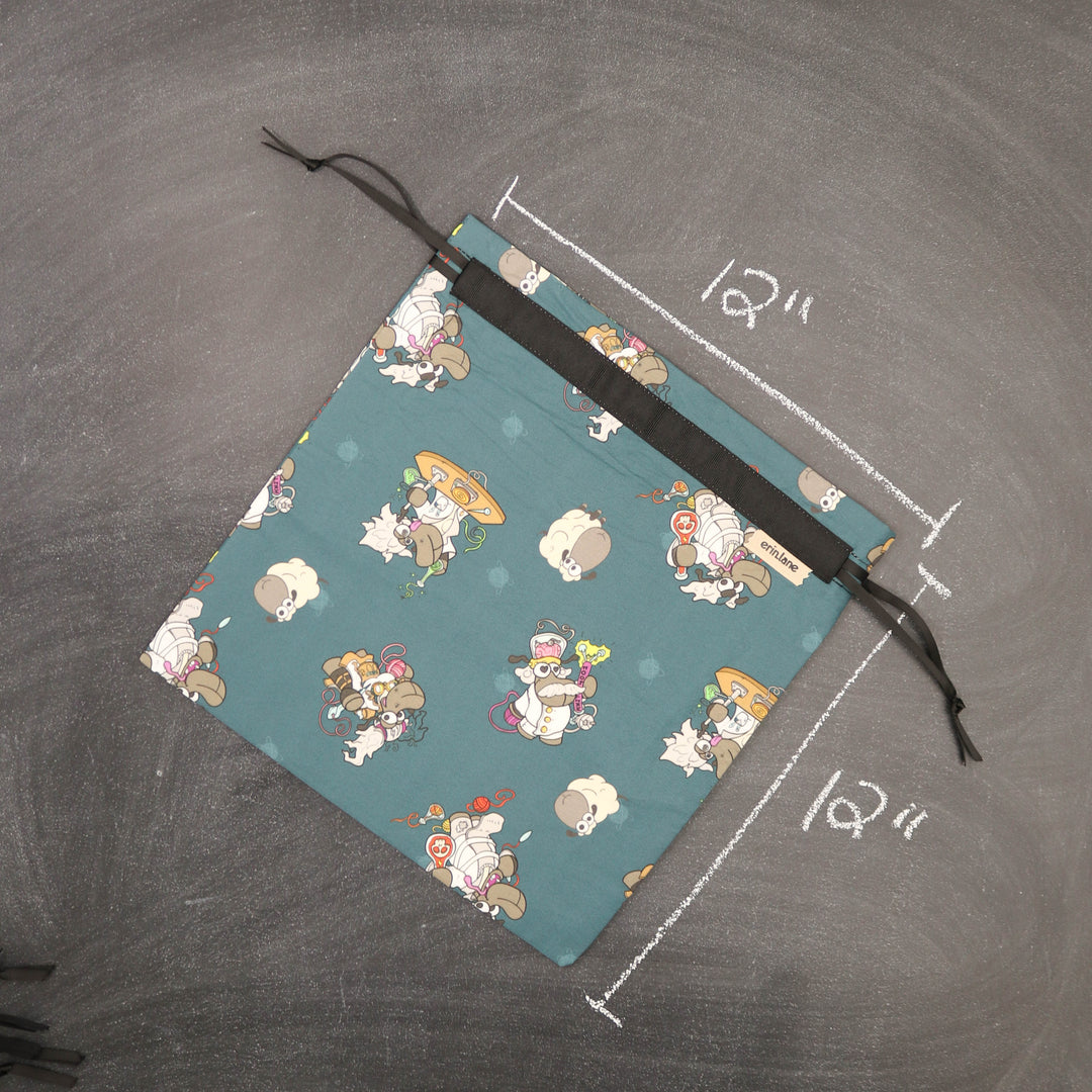 Small Project Bag in Dr Fiberstein