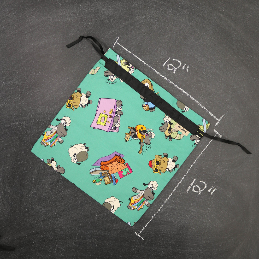 Small Project Bag in Friends Sheeple