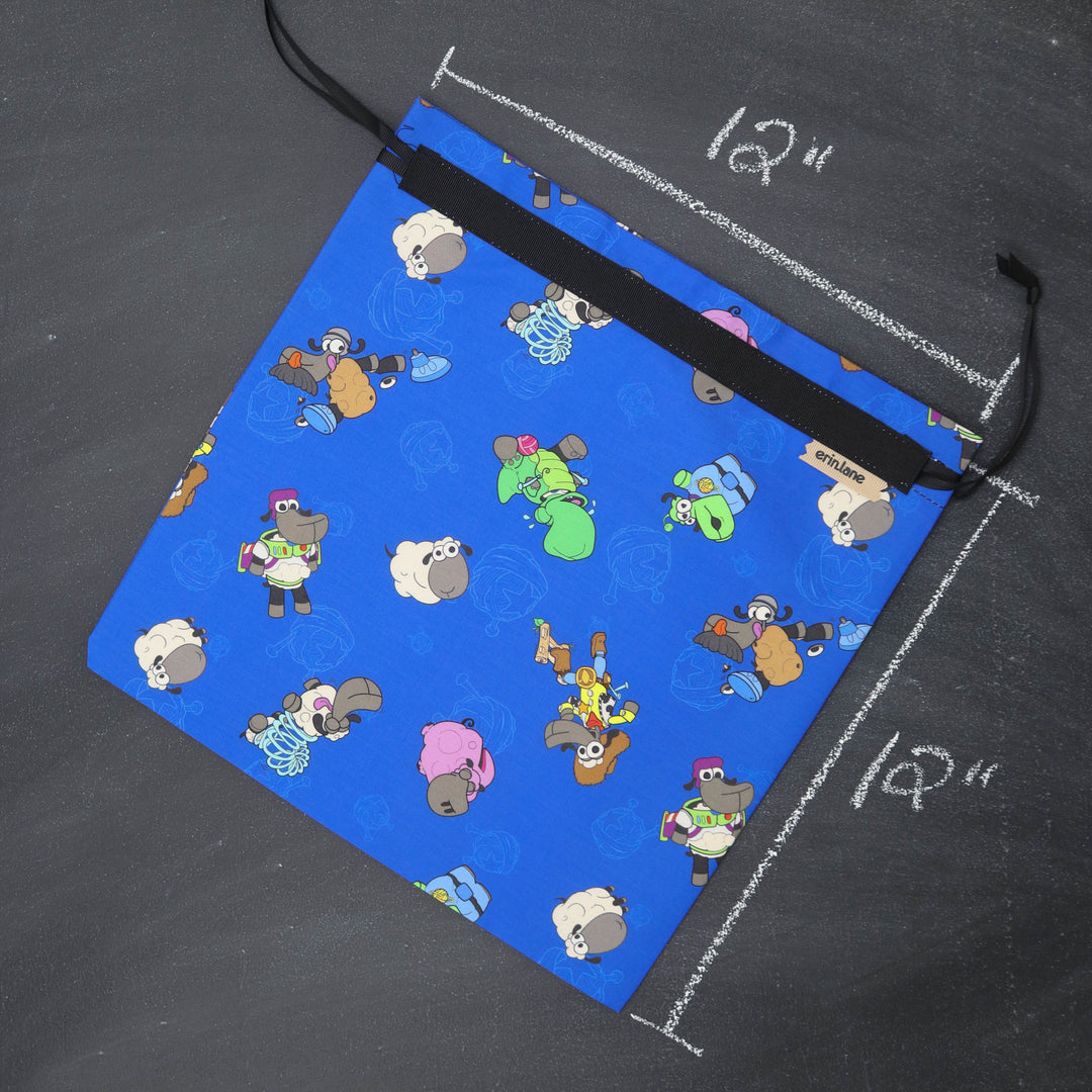 Small Project Bag in Toy Story Sheeple