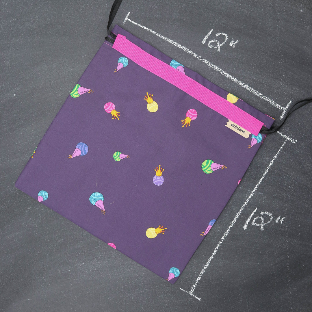 Small Project Bag in Win Some