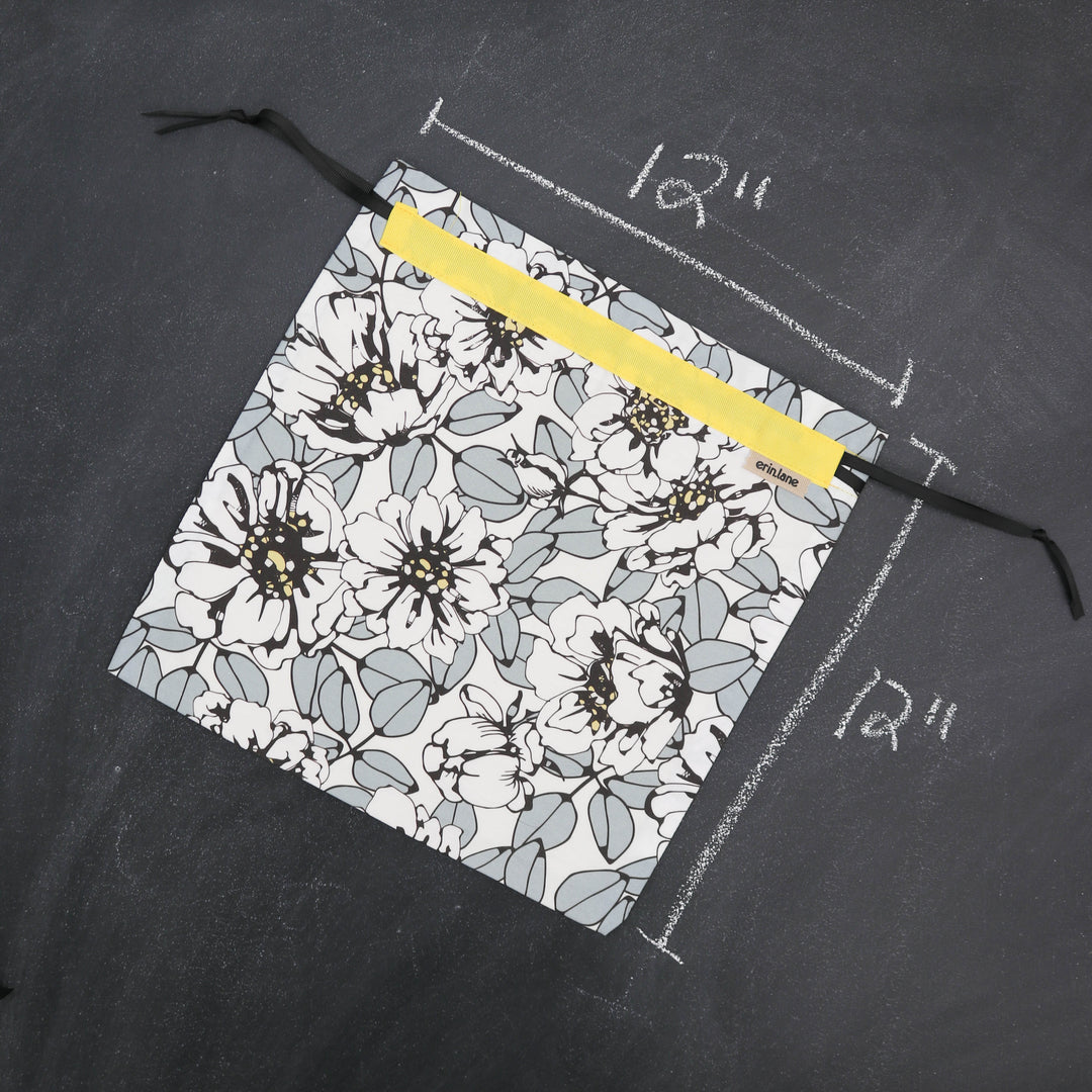 Small Project Bag in Steel Magnolias