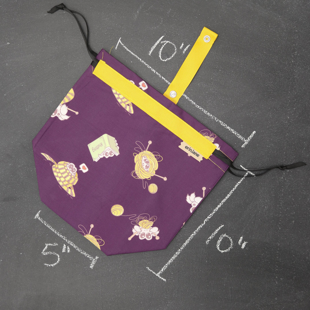 Sock Project Bag in Charlotte's Thread