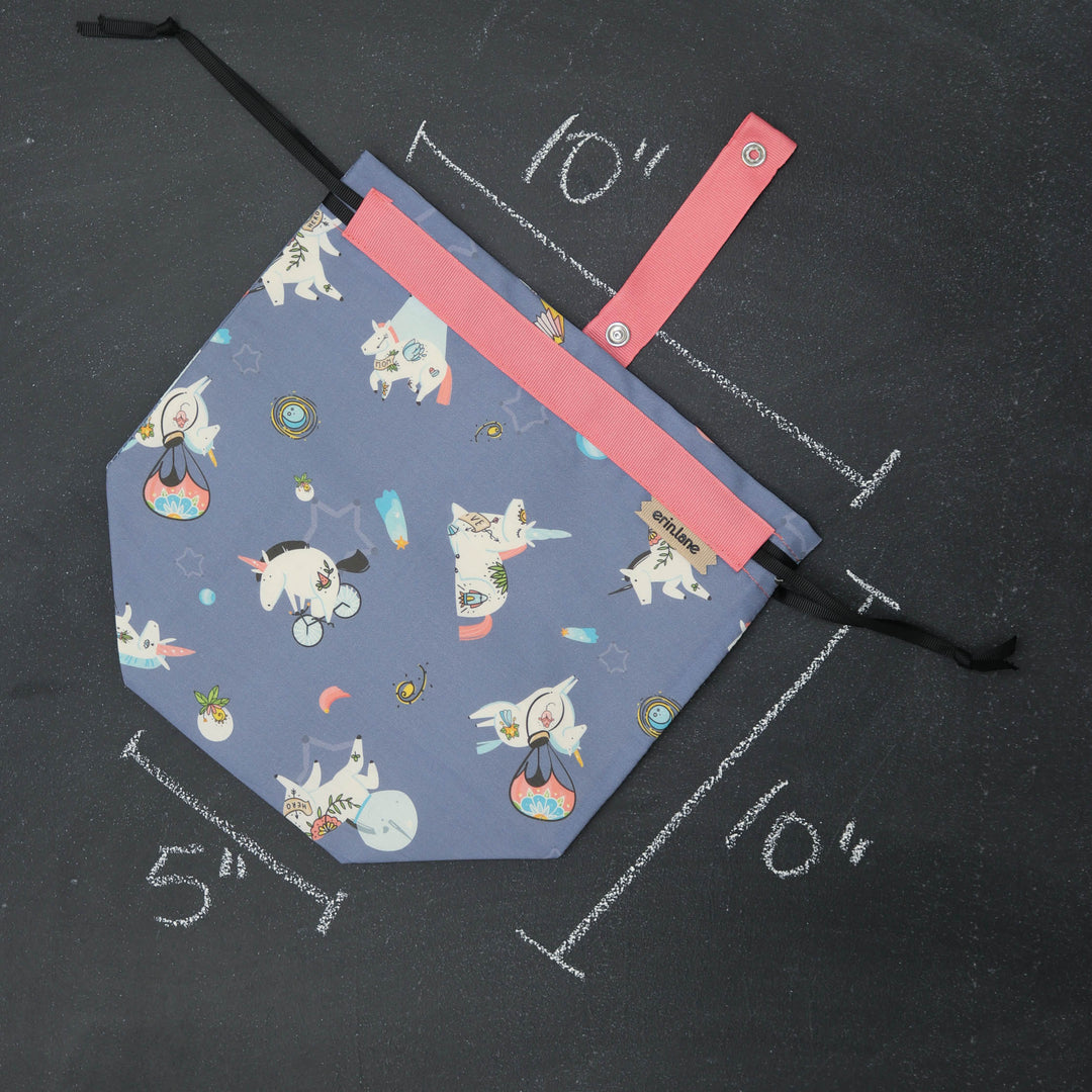 Sock Project Bag in Under the Sea