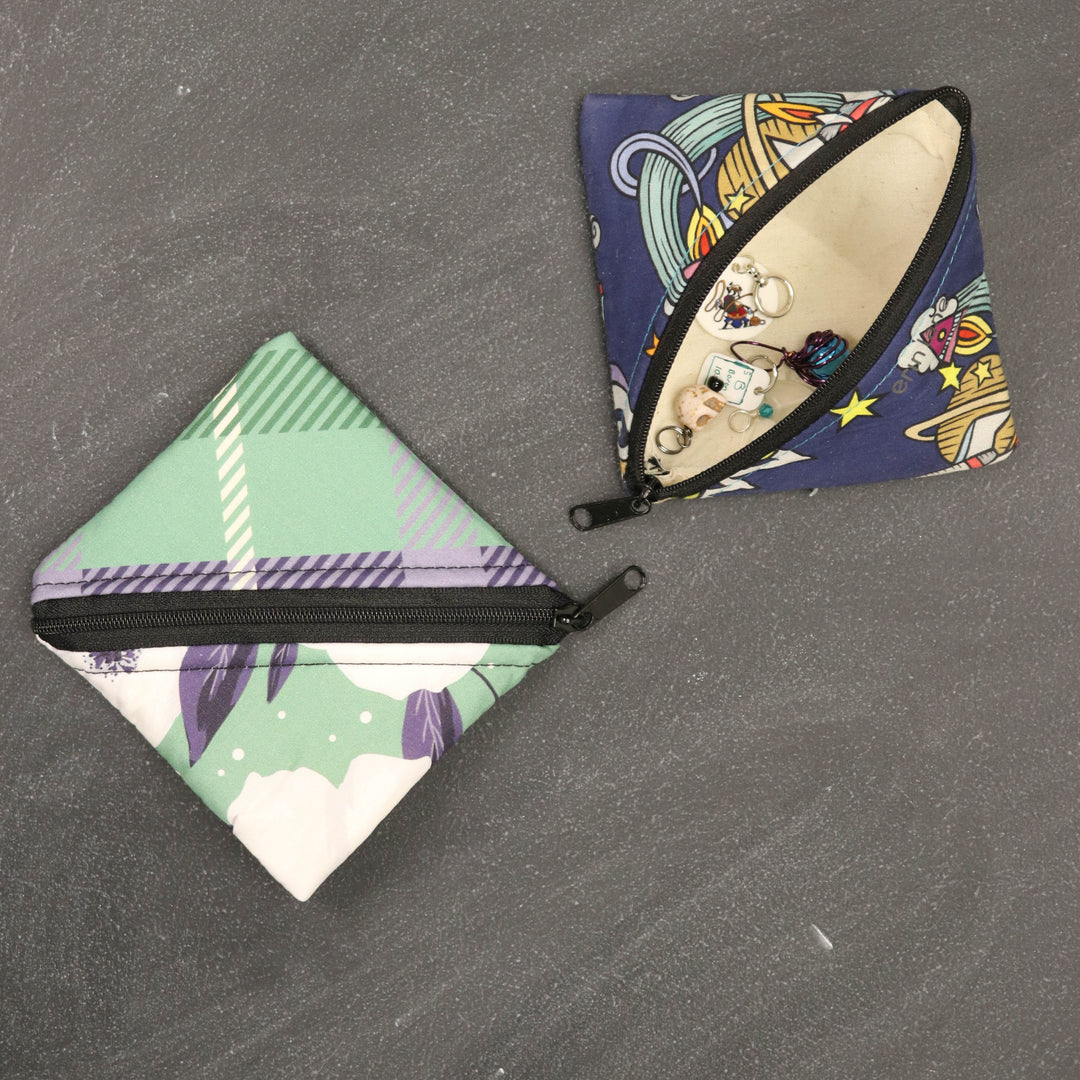 Squared Away Knitting Notions Pouch in Fraser Floral