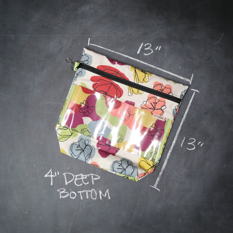 Stash A Lot Project Bag Organizer in Pencil Blooms
