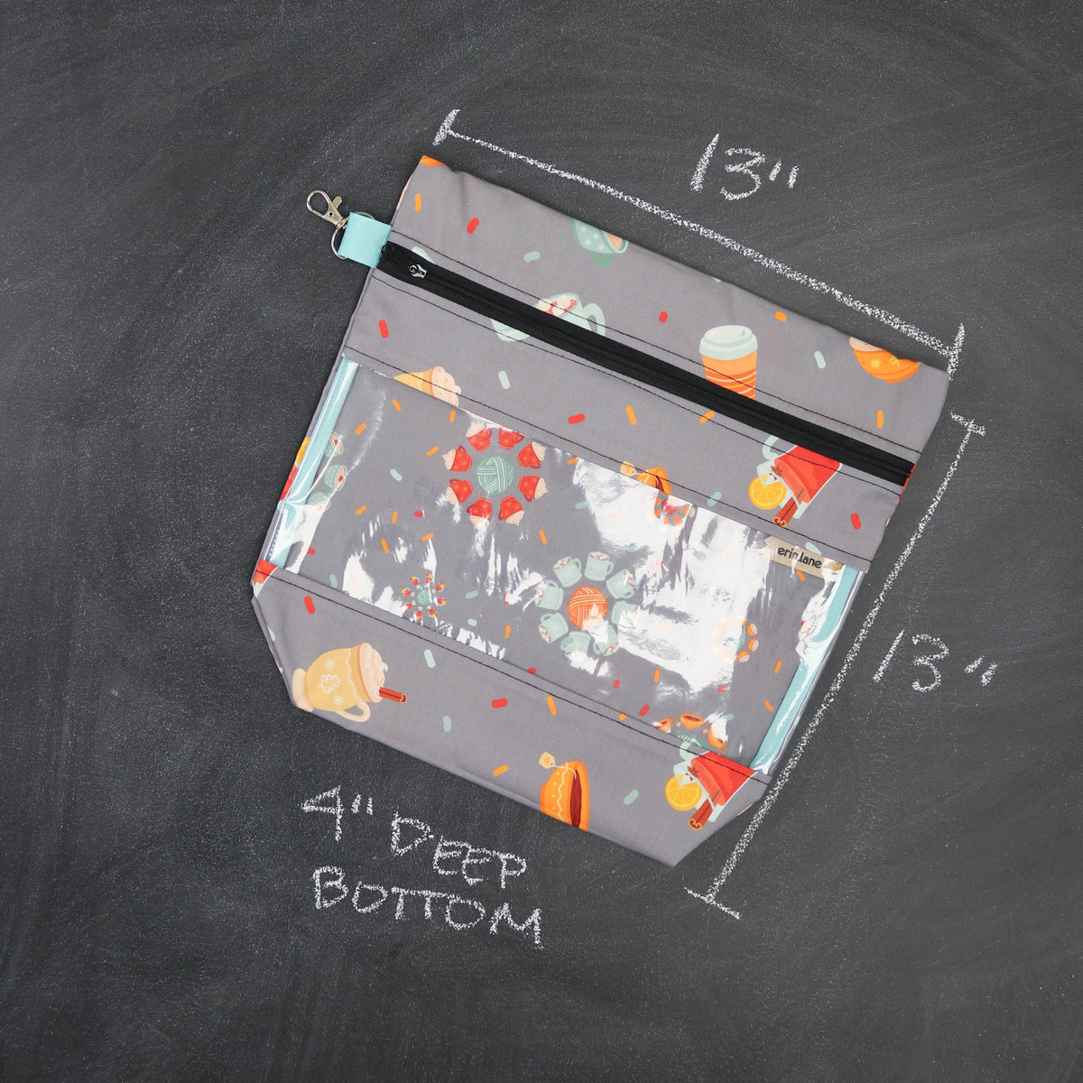 Stash A Lot Project Bag and Stash Organizer in Let's Get Toddy