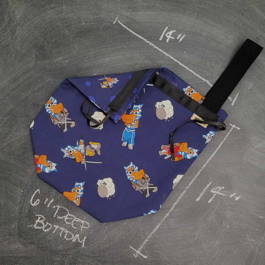 Sweater Project Bag in Ahsoka Tano Sheeple