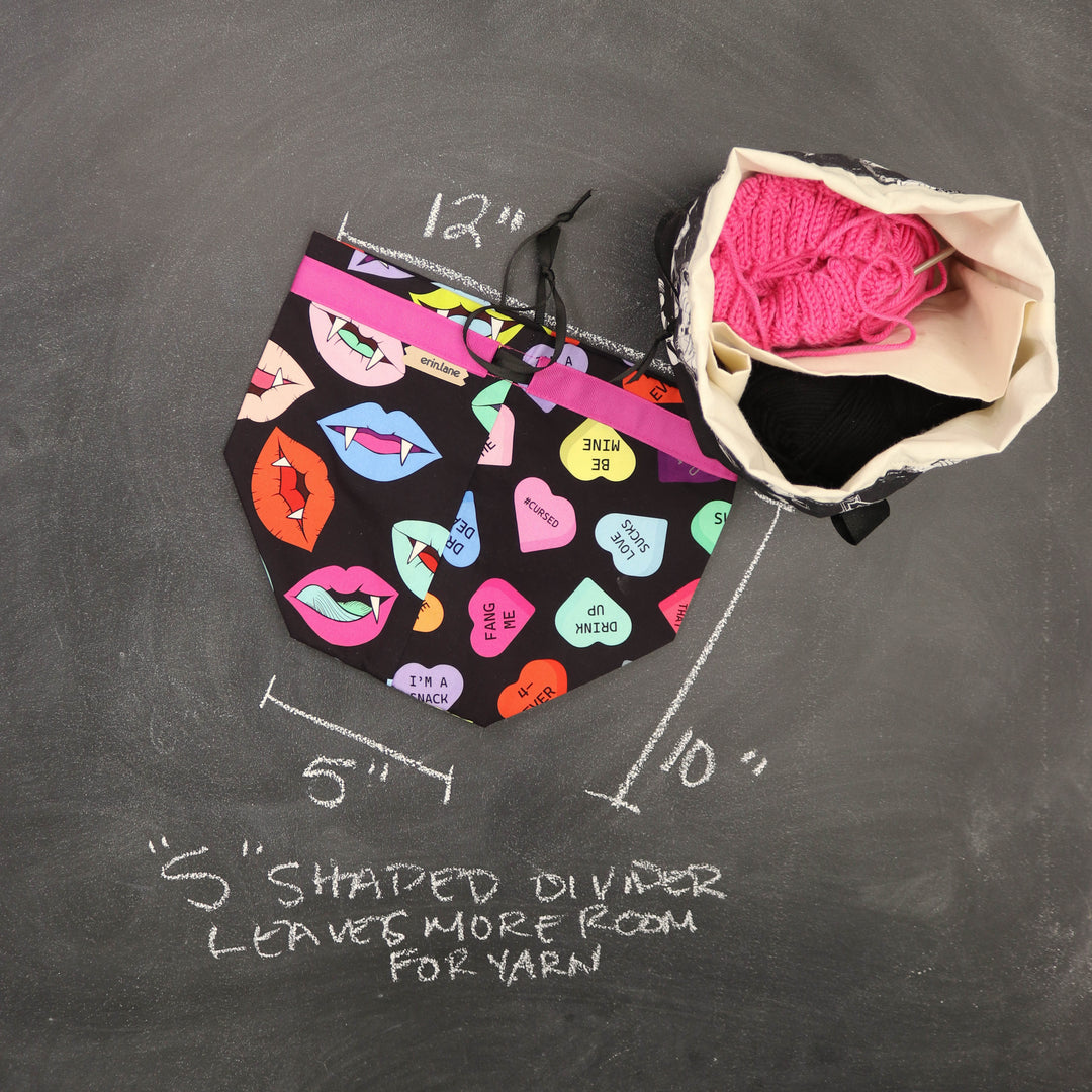 Twofer Project Bag in Fangtastic