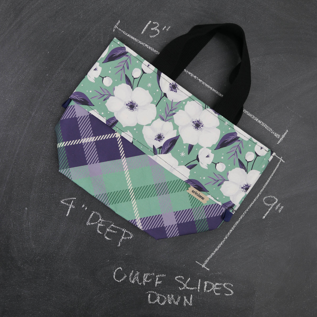 Tote-a-me Collapsing Project Tote Bag in Fraser Floral