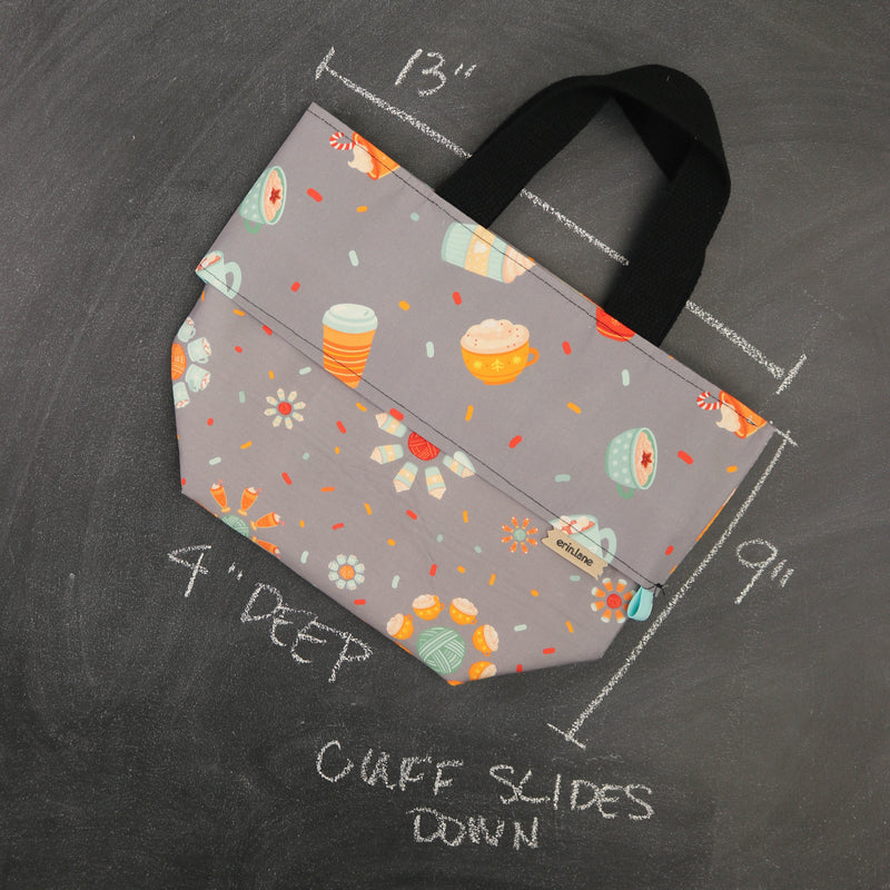 Tote-a-me Collapsing Project Tote Bag in Let&