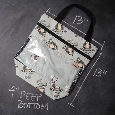 View Ewe Project Tote Bag in Larry "Bewbs"